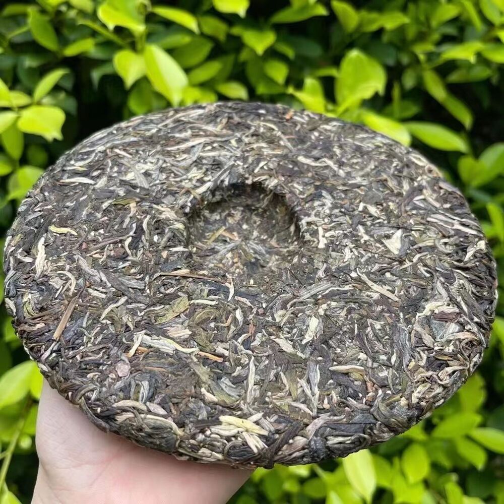 357g Pu-erh Raw Tea Cake Iceland Big Tree Puerh Tea Early Spring Pu'er Green Tea