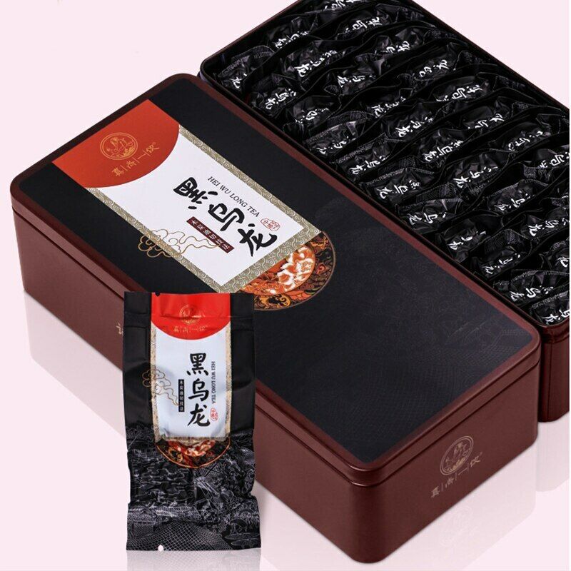 HelloYoung /Black Oolong Tea Chinese Oolong Tea for Slimming Gift Packing 250g