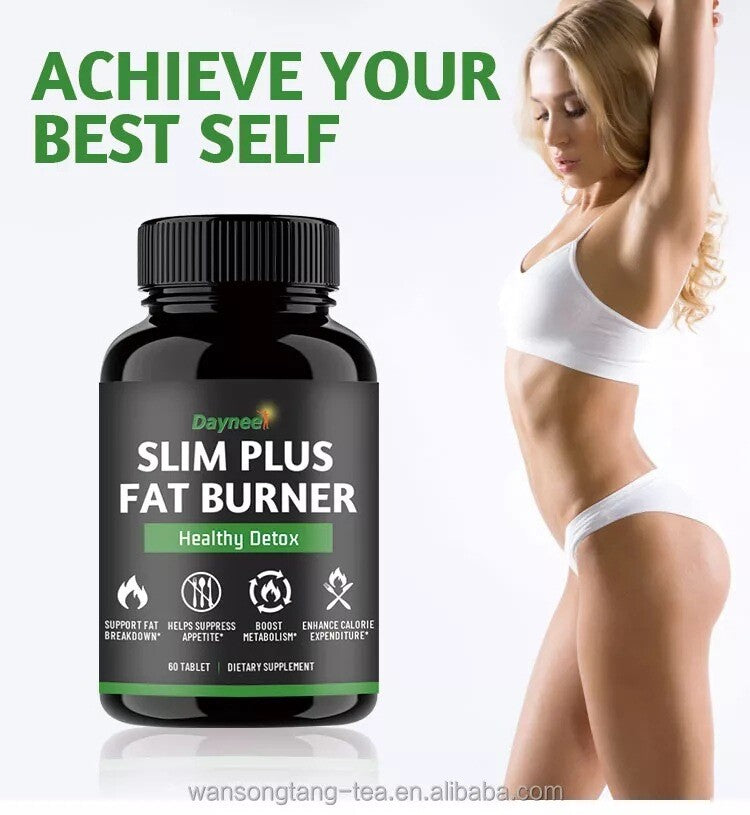 Slim Plus Fat Burner Gewichtsverlust Tablette 60 Tabletten