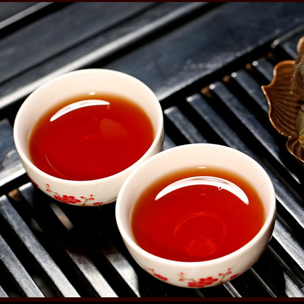 Pu'er tea 糯香普洱 中国云南小沱茶 新益号牌 普洱茶熟茶坨 500g natural healthy Puer tea