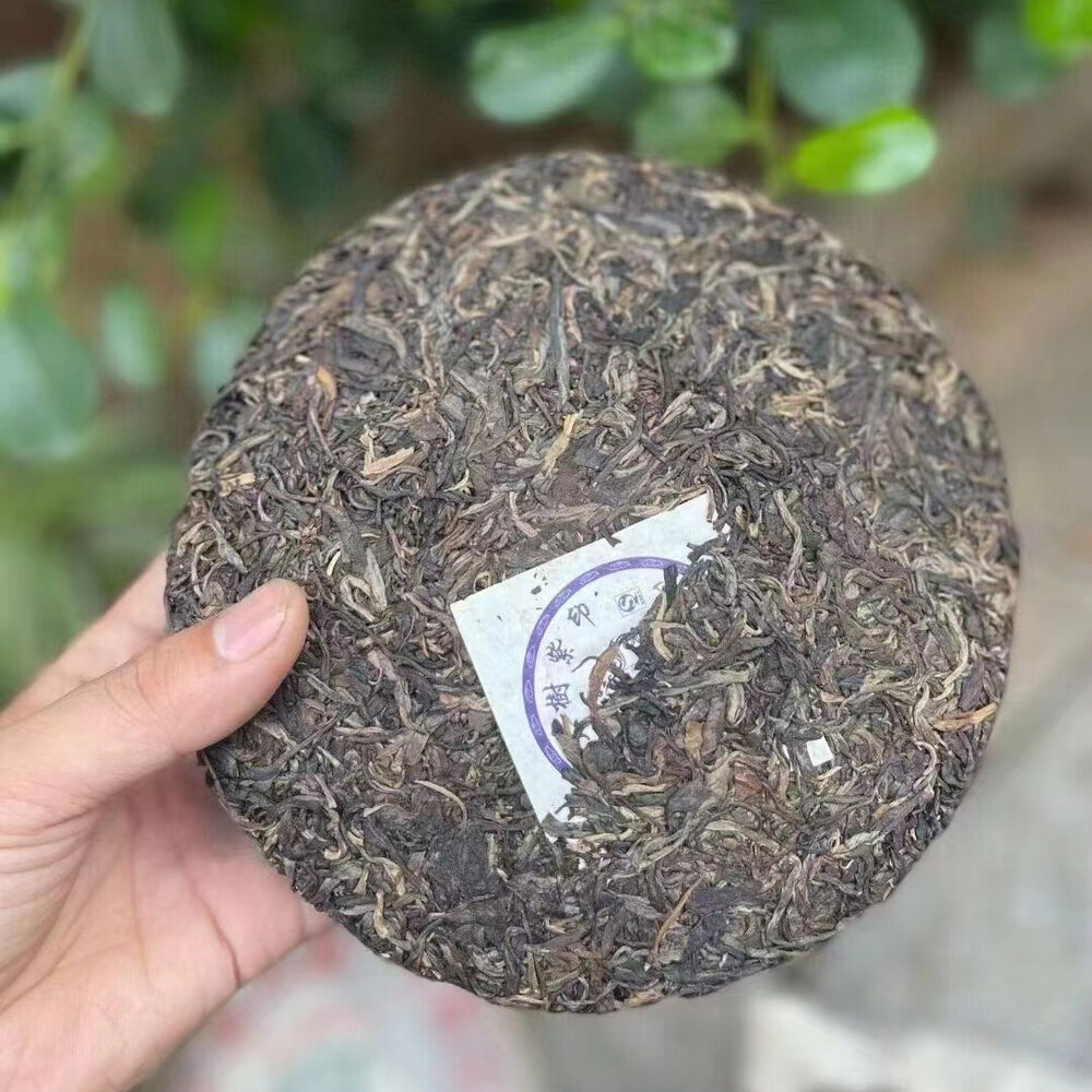 357g Yunnan Raw Puerh Tea Cake Yiwu Big Tree Pu-erh Raw Tea Aged Pu'er Tea