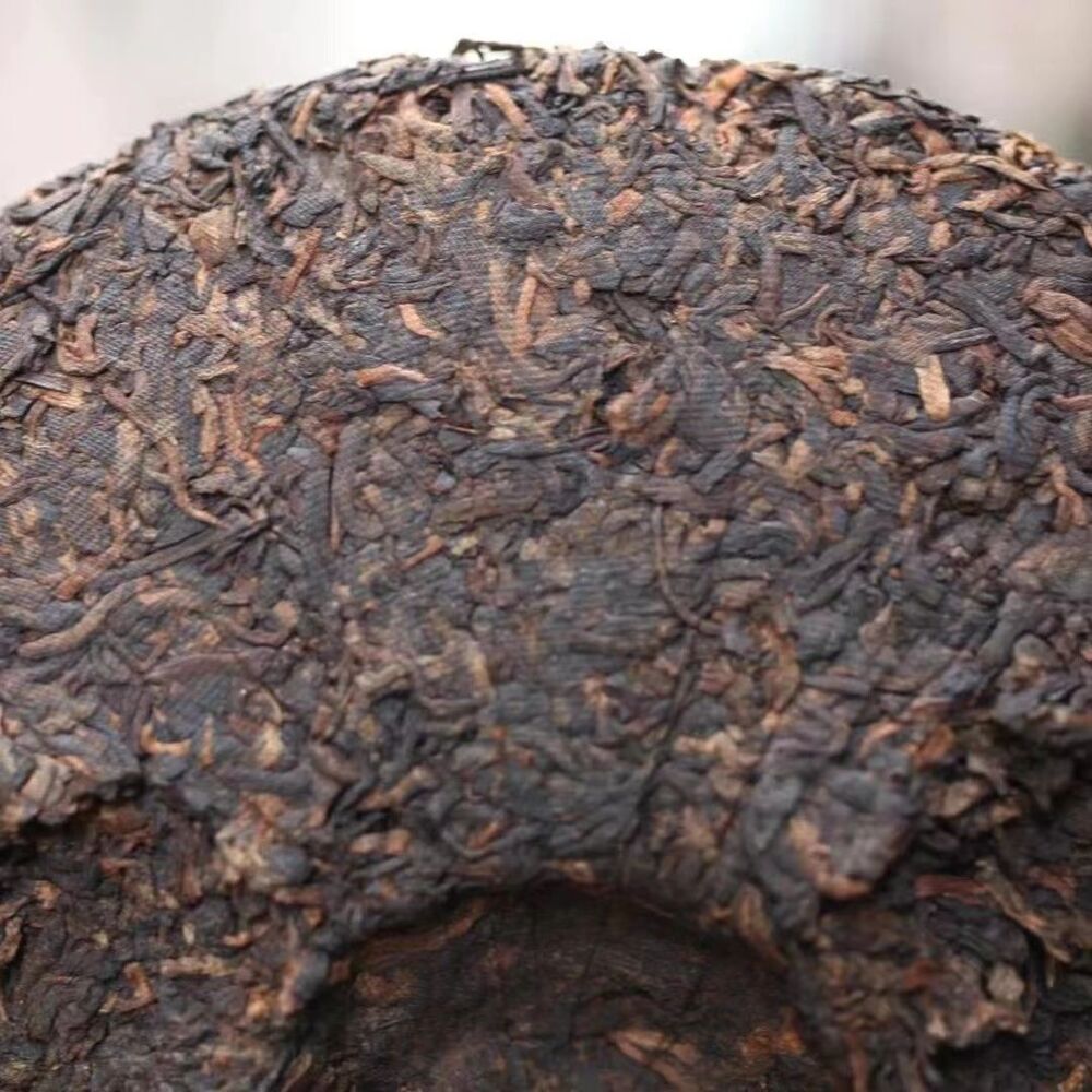 357g Yunnan Cooked Pu-erh Tea Bulang Palace Pu'er Ripe Tea Cake Pu-erh Tea