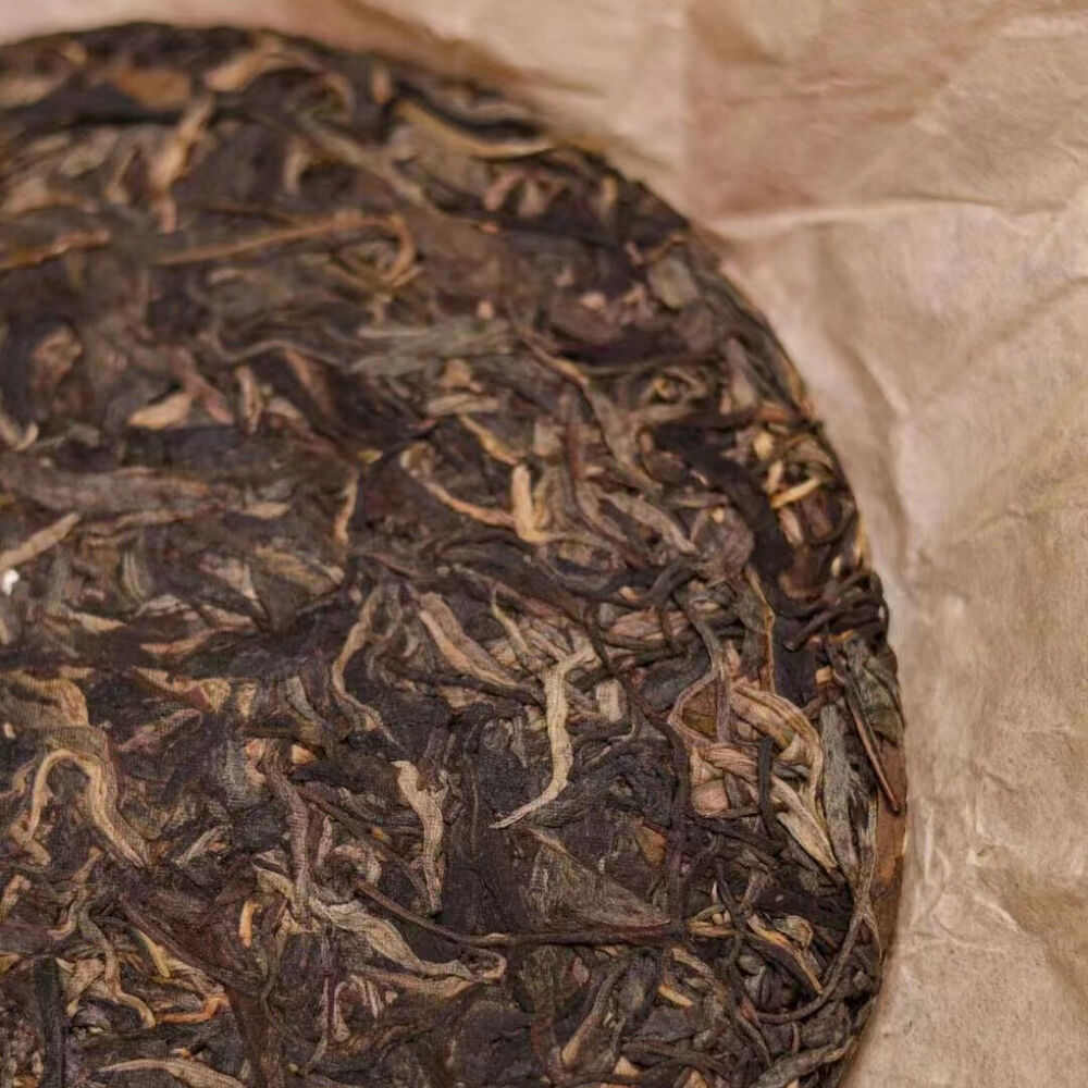 357g Yunnan Sheng Puerh Tea Cake Bingdao Raw Pu-erh Cake Tea Old Pu'er Tea