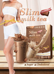 Slim Milk Tea Chocolat Flavors Taste Fatburneranti Oxidant Effective Supplements