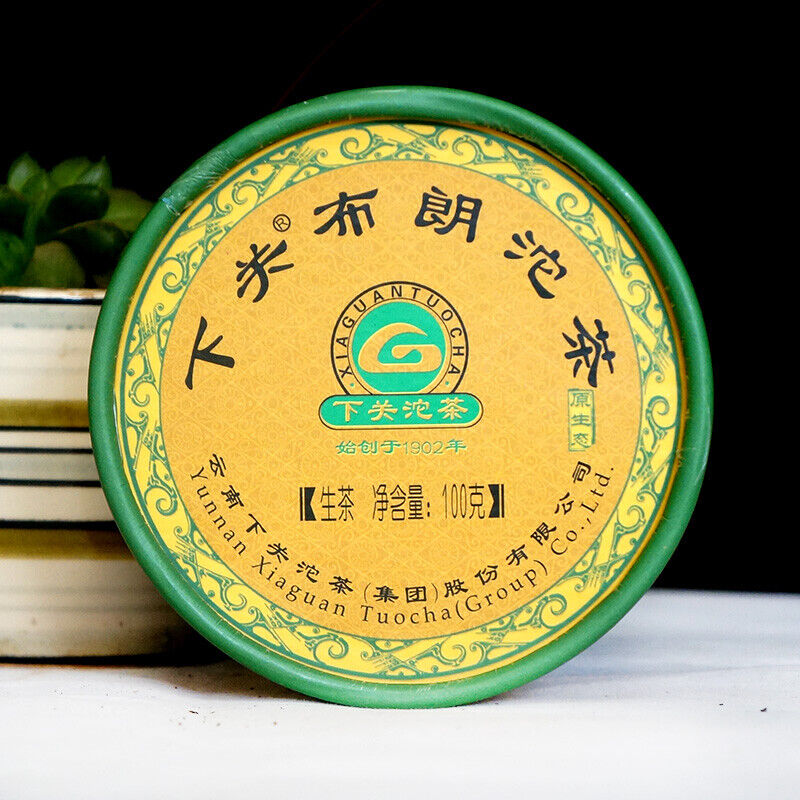 Bulang Ancient Tree Puerh Shen Xiaguan Tuocha Pu'er Tea Raw Tea 100g Box