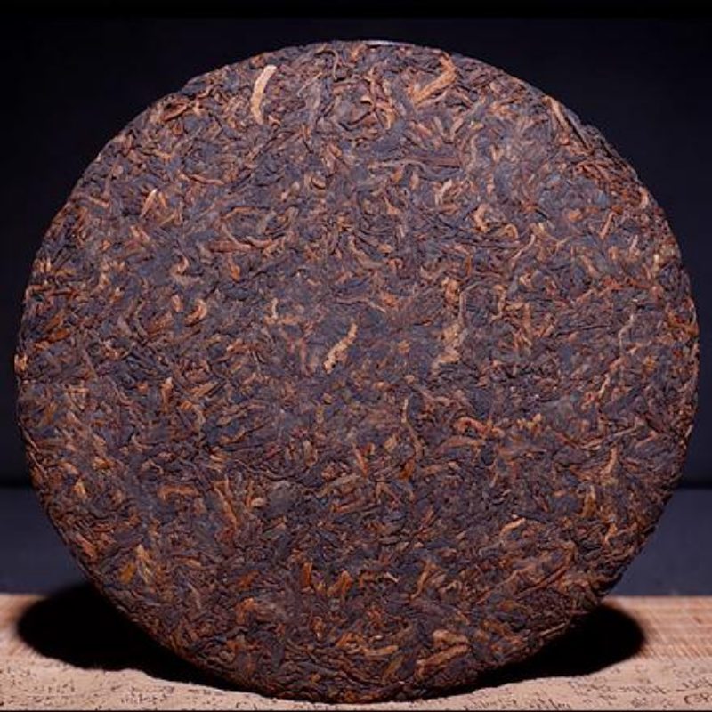 357g Yunnan Ripe Puerh Tea Organic Old Pu-erh Cooked Tea Cake Chinese Pu'er Tea