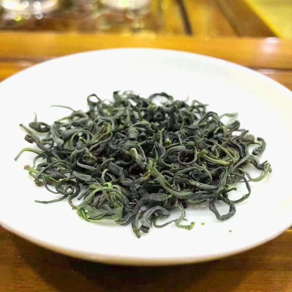 500g/2Bag Enshixicha Green Tea Before Spring Rain Green Tea Loose Leaf Slimming