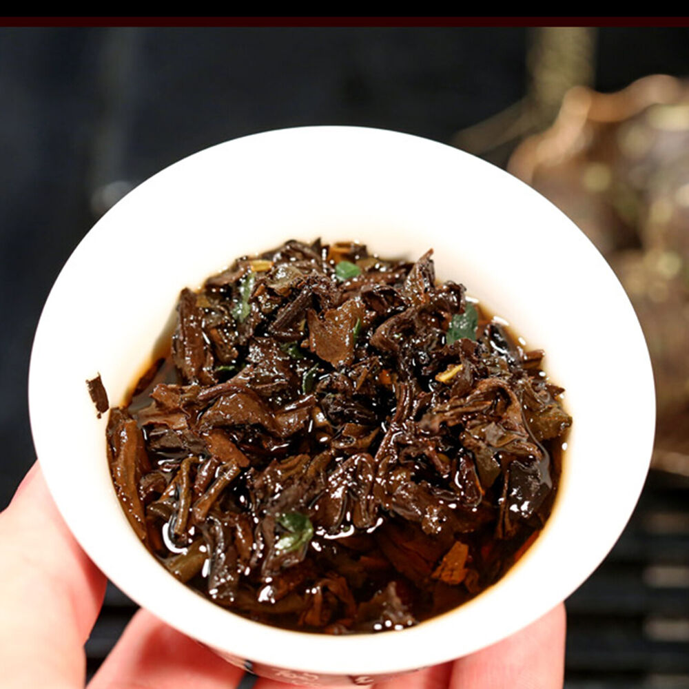 Pu'er tea 糯香普洱 中国云南小沱茶 新益号牌 普洱茶熟茶坨 500g natural healthy Puer tea