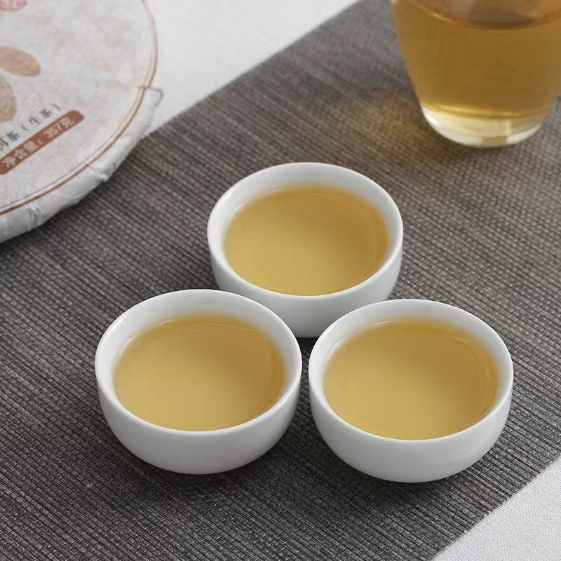 357g Puerh Raw Tea Banzhang Big Leaf Pu-erh Tea Cake Yunnan Old Tree Pu'er Tea