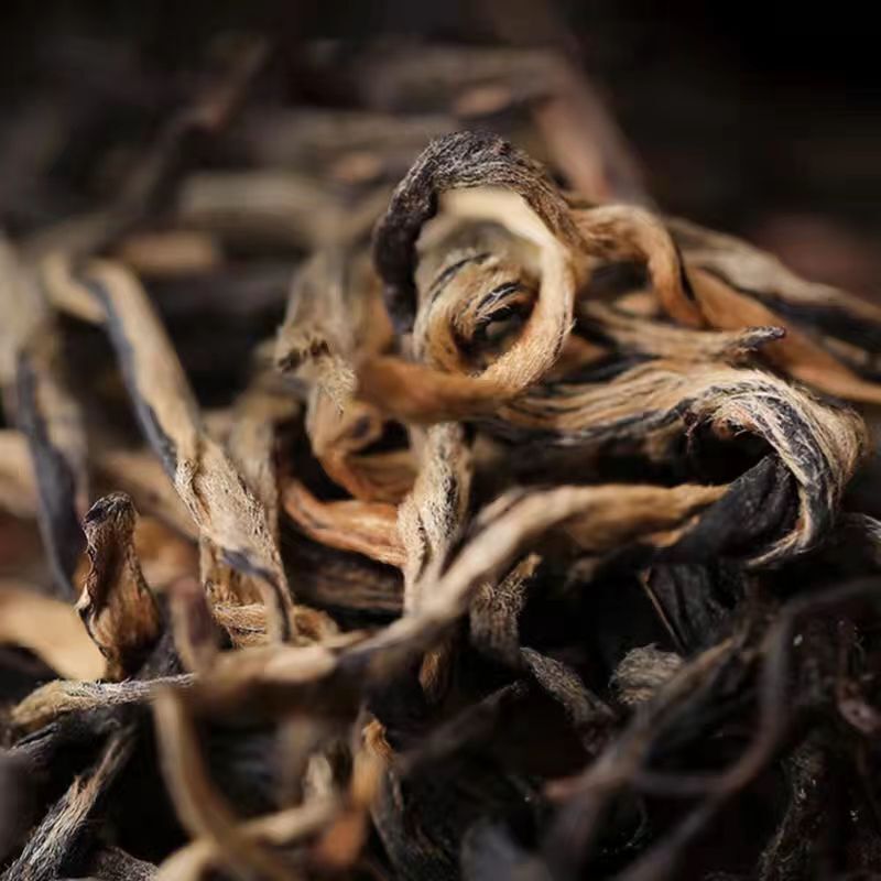 500g Dianhong Black Tea Fengqing Golden Buds Tea Dian Hong Black Tea Loose Leaf