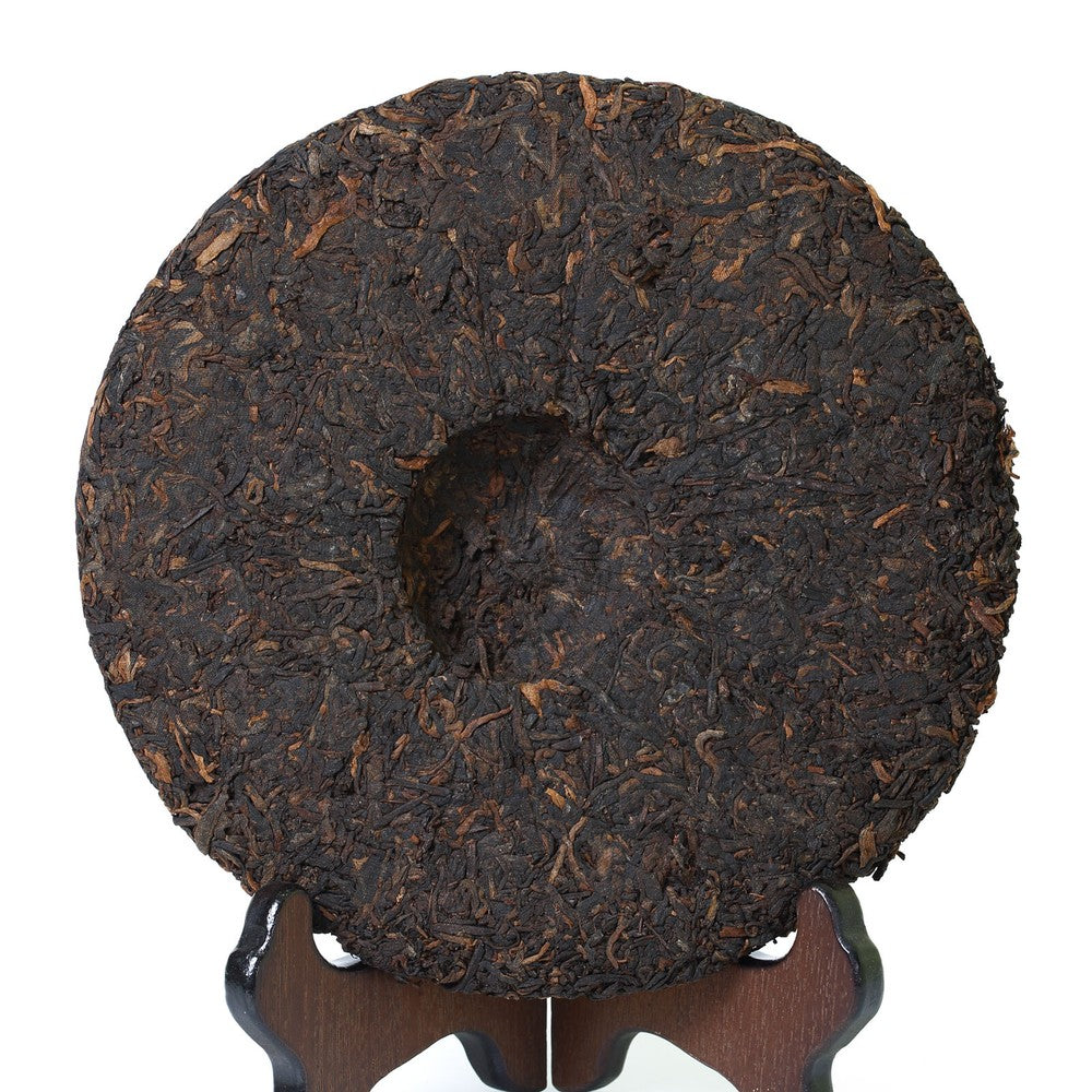 357g  Puerh Puer Ripe Tea Cake Yunnan Gold Medal Gongting Golden Buds Pu'er Tea