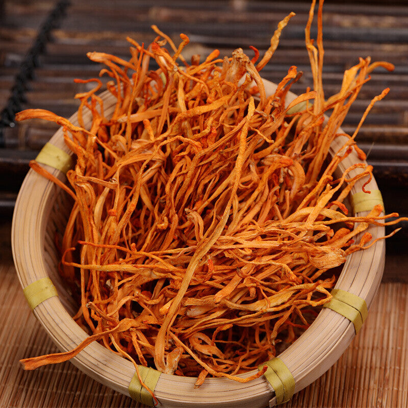 80g Chinese Dried Mushroom, Premium Organic Cordyceps Flower
