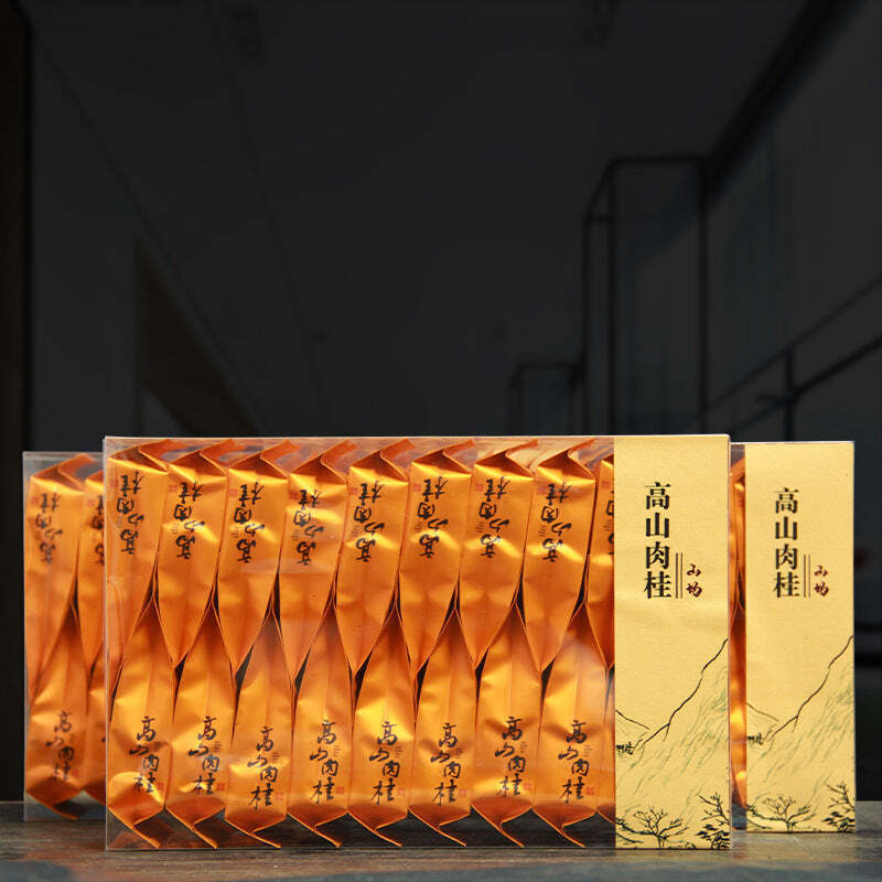 510g/3boxes Wuyi Rock Tea High Mountain Rougui Oolong Tea Organic Black Tea