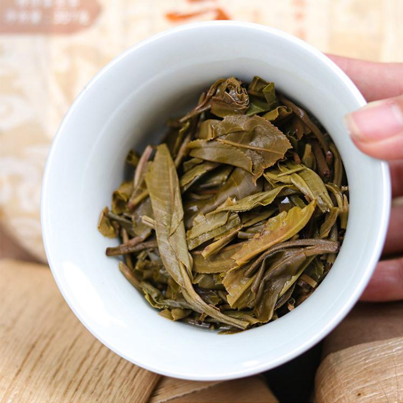 357g Yunnan Puerh Raw Tea Qizi Old Tree Pu-erh Cake Tea Premium Pu'er Green Tea