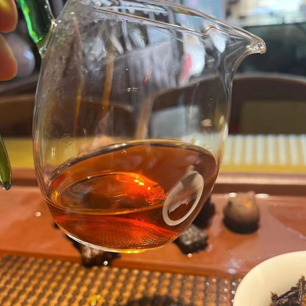 357g Yunnan Old Puerh Raw Tea 1990s Meishu Aged Raw Pu'er Cake Tea Only Ten Left