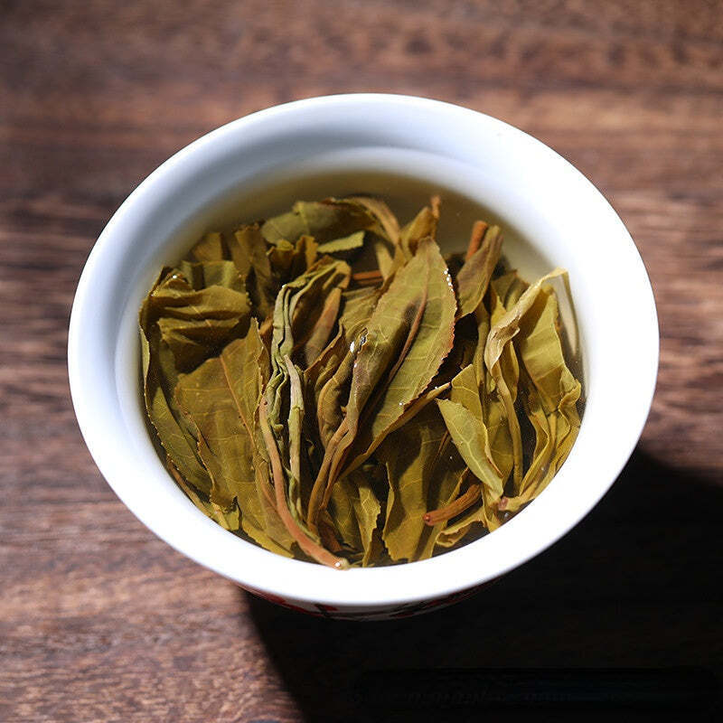357g Menghai Pu'er Ripe Tea Hualiangzhuzi Puerh Cooked Tea Cake Old Pu-erh Tea