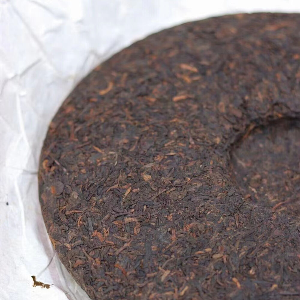 1000g Old Pu-erh Ripe Tea Cake Nan Nuo Mountain Aged Puerh Cooked Cake Tea