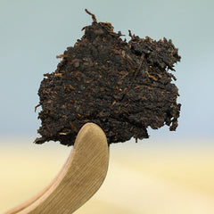 357g Pu-erh Ripe Tea Bulang Mountain Hekai Puerh Ripe Tea Cake Yunnan Black Tea