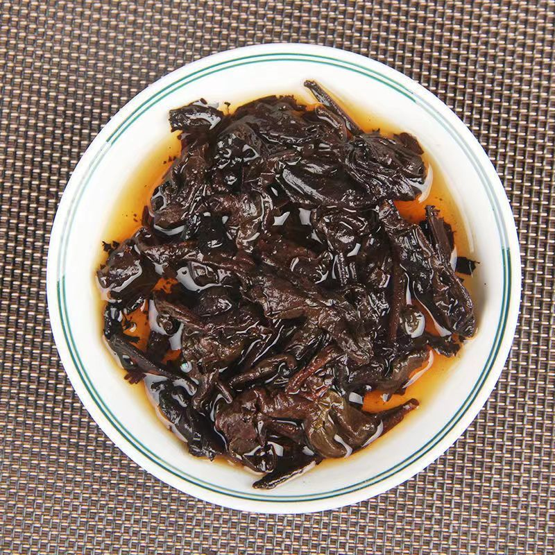 250g Yunnan Cooked Pu-erh Jujube Sweet Tea Brick Old Tree Ripe Puerh Black Tea