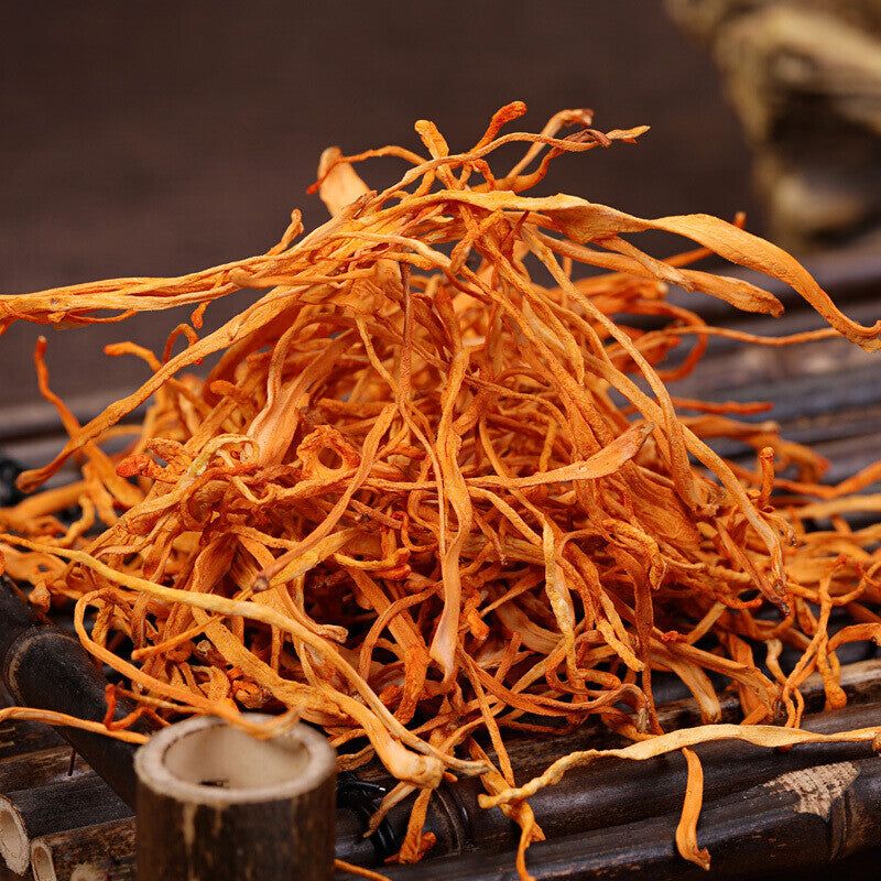 80g Chinese Dried Mushroom, Premium Organic Cordyceps Flower