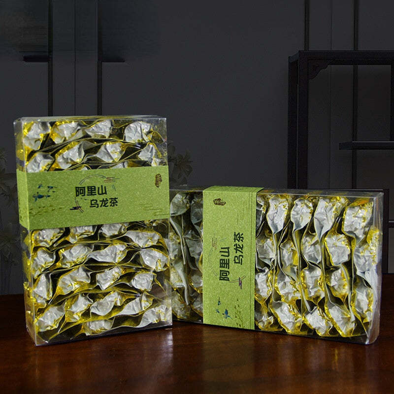 250g Ali Mountain Carbon Baked Oolong Green Tea High Altitude Organic Green Tea