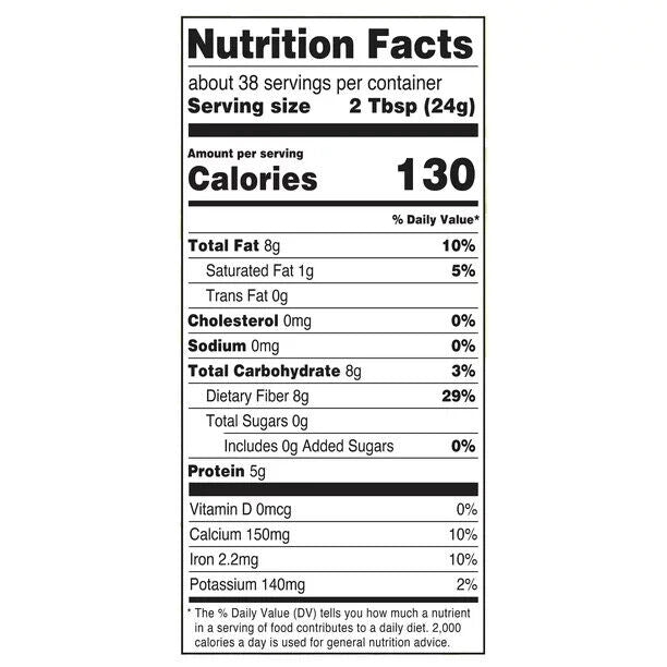Great Value Organic Chia Seeds, 35.27 oz
