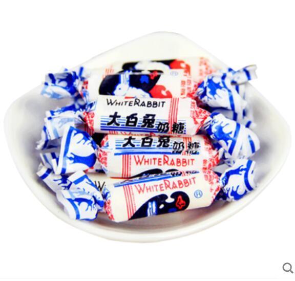 100-500g Creamy Candy, White Rabbit Milky Hard Candy, Sweets Cute snack foods