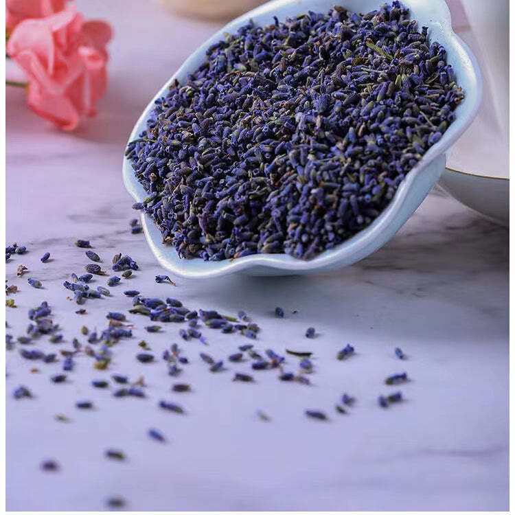 80g Natural Lavender Flower Tea Chinese Herbs Tea Lavender Floral Tea Loose Leaf
