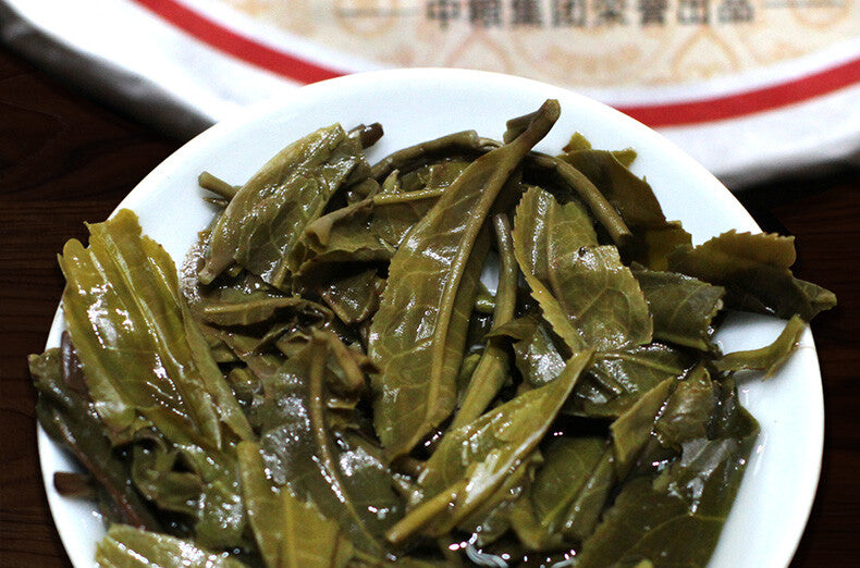 COFCO China Tea  Legend Red Seal Discus Puer Pu'er Tea Pu-erh Raw Tea 400g