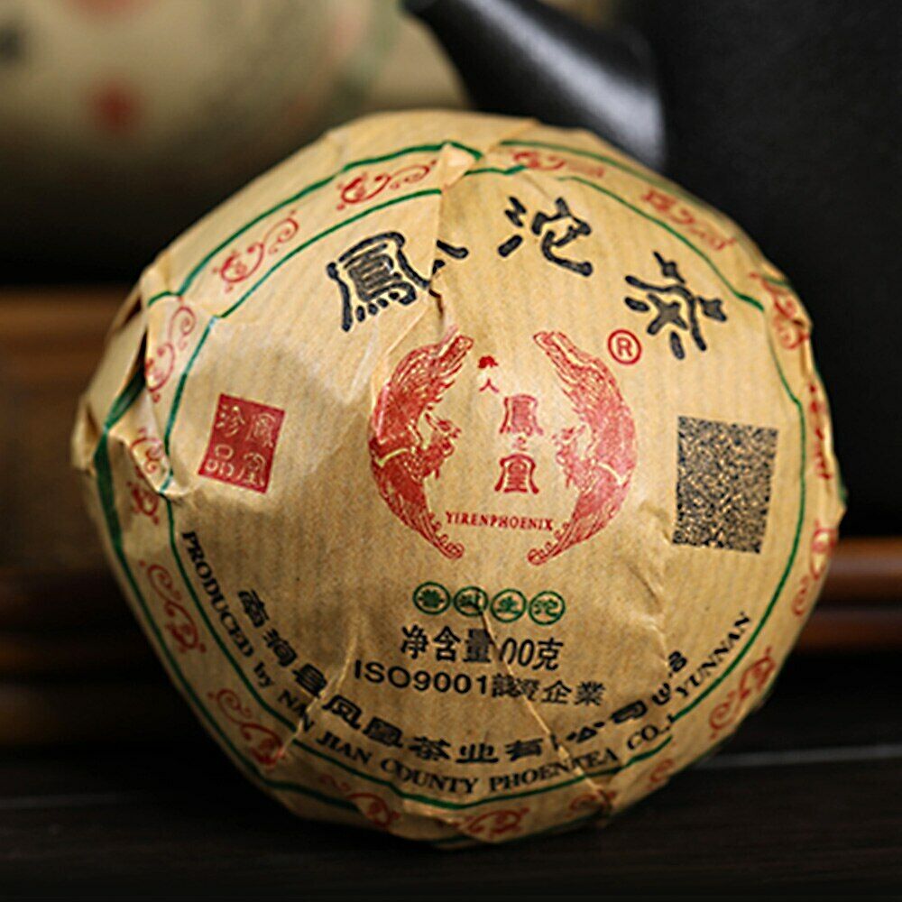 HelloYoung /201 Liren Phoenix Tuocha Shen Puer Tea Health Raw Pu Erh Tea 100g