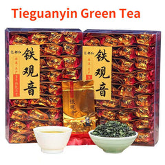 250g Anxi Tieguanyin Organic Green Tea Bagged Tie Guan Yin Oolong Tea Loose Leaf