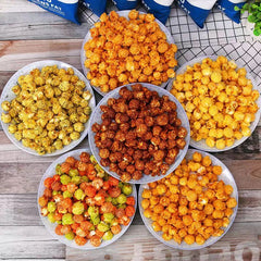 100g*3bags Charles POP Multiple flavors instant popcorn snack Chinese Food 即食爆米花