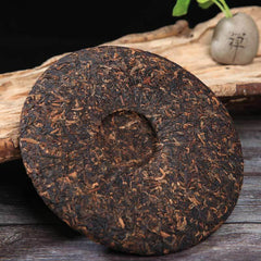 357g Ripe Pu-erh CakeDr. Pu'er Tea Royal Golden Needle Jin Zhen Gong Ting