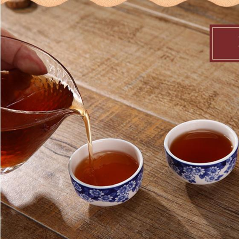 500g Yunnan Ripe Puerh Tea Pu-erh Cooked Tea Bag Package Small Pu'er Tea Cake