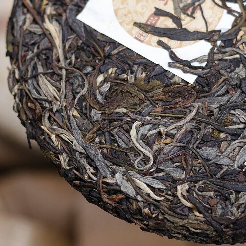 357g Yunnan Puerh Raw Tea Qizi Old Tree Pu-erh Cake Tea Premium Pu'er Green Tea