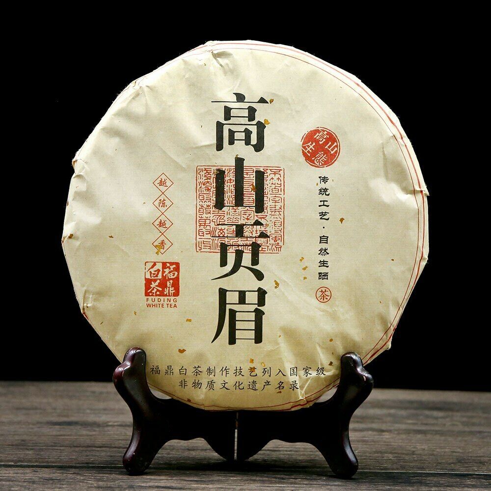 HelloYoung Fuding High Mountain White Tea Gong Mei Tribute Eyebrow 350g