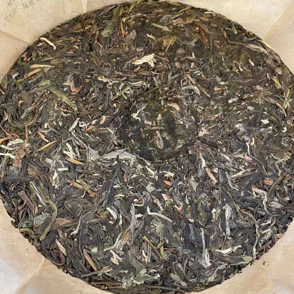 357g Yunnan Sheng Pu-erh Tea Cake Luyu Banzhang Puerh Raw Tea Old Pu'er Tea
