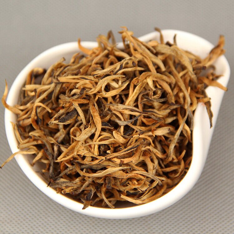 HelloYoung TeaDianhong Gold Bud Red Rhyme Jin Ya Chinese Black Tea Dian Hong Natural Tea 70g