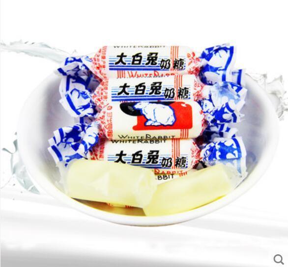 100-500g Creamy Candy, White Rabbit Milky Hard Candy, Sweets Cute snack foods
