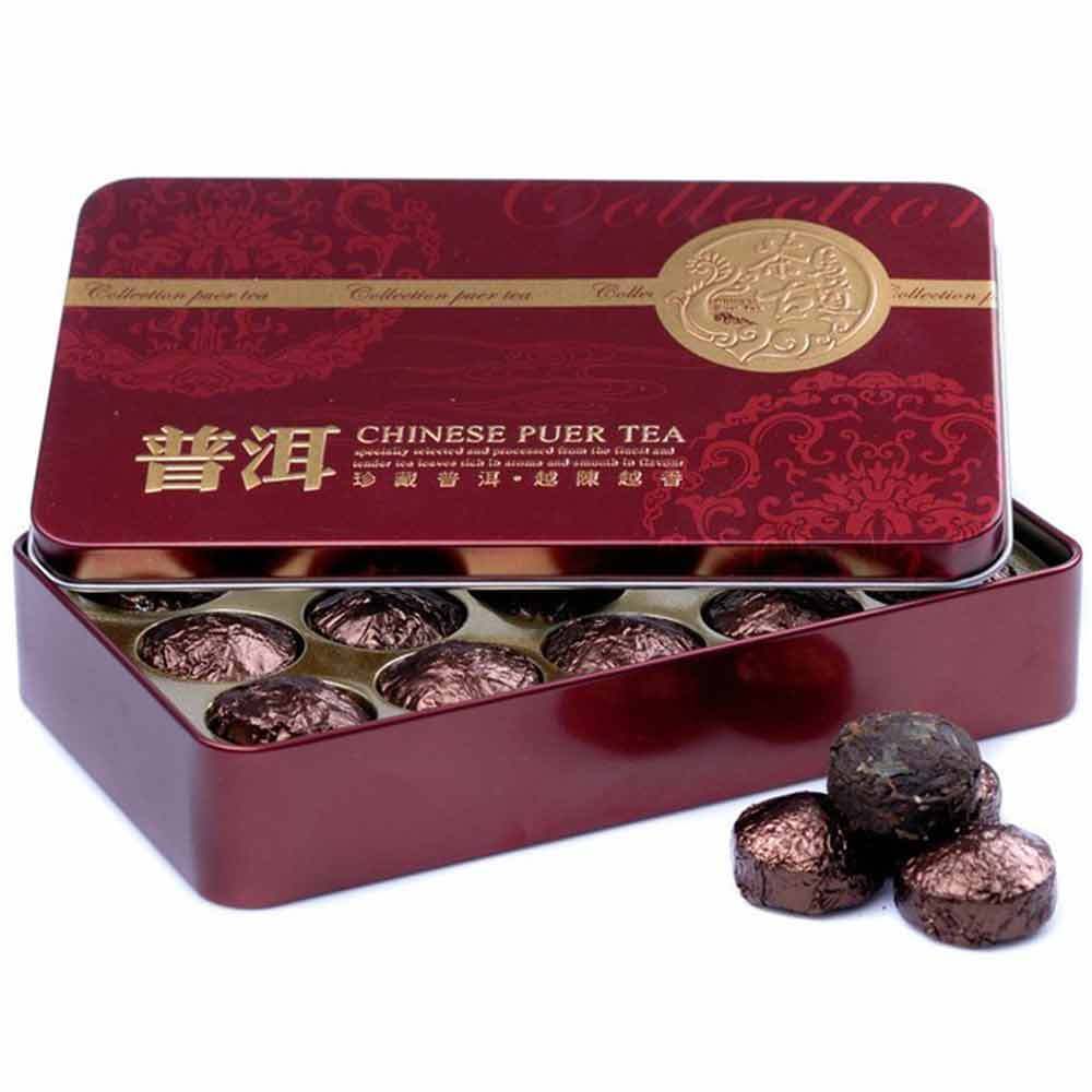 HelloYoung /Glutinous Rice Ripe Mini Puer Puerh Tea Shu Puerh Tuocha Gift Pack 75g