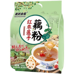 Chinese Red Date Lotus Seed Root Powder Soup Instant Lotus Root Powder 500g