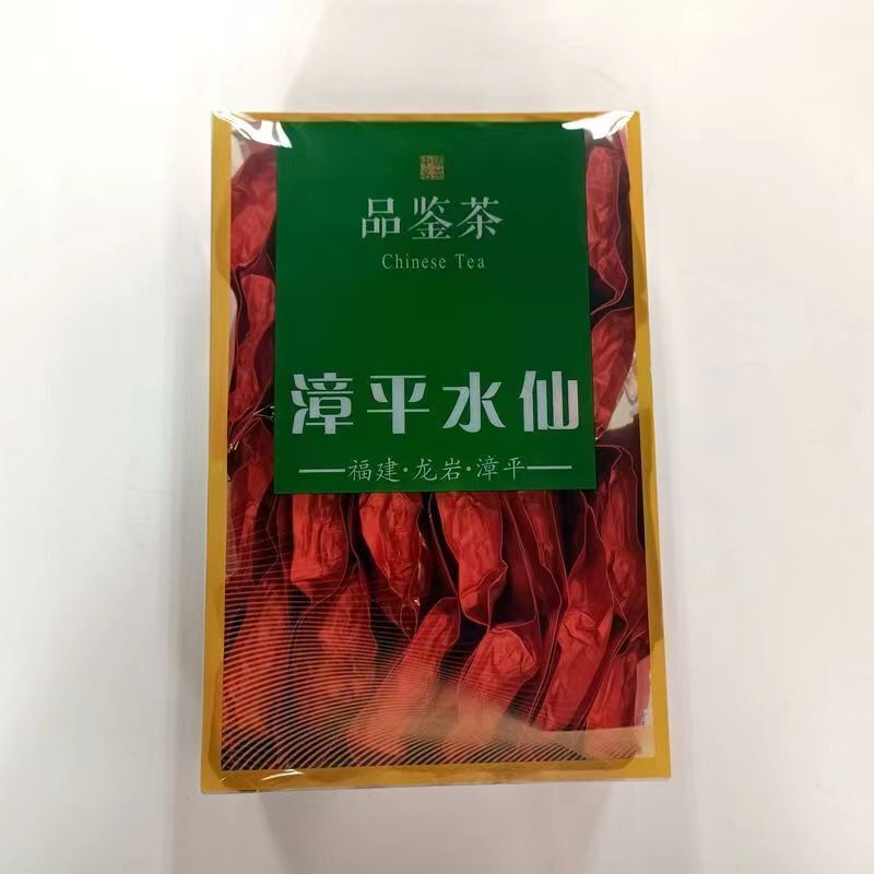 250g Chinese Narcissus Oolong Tea Brick Zhangping Shuixian Green Tea Health Care