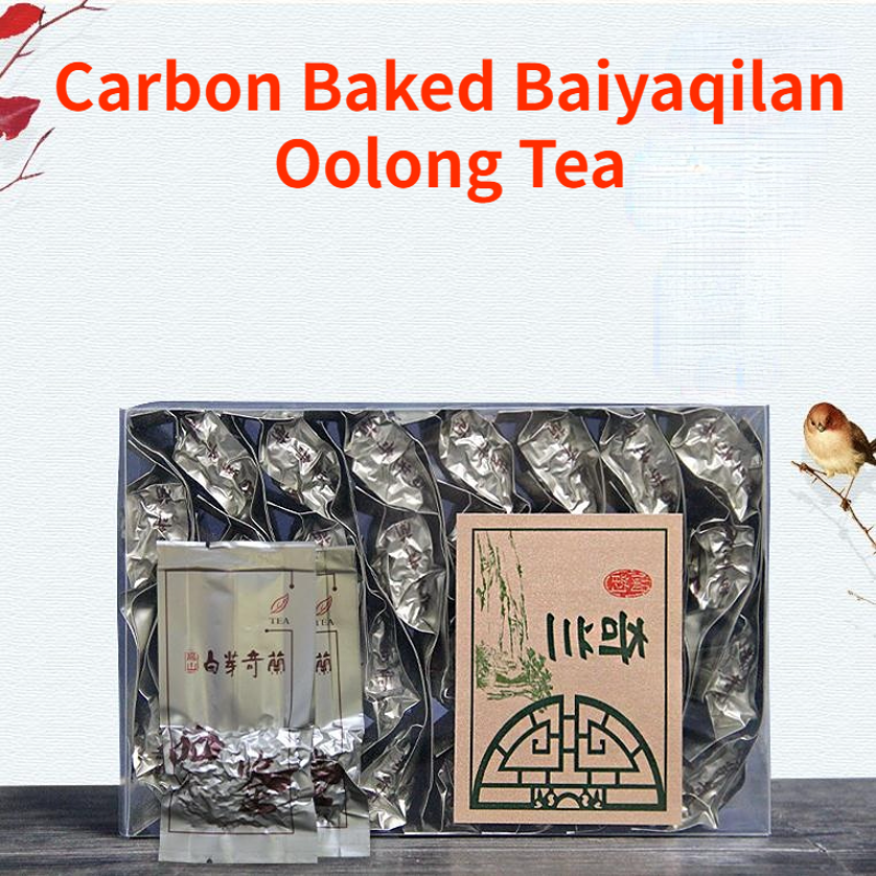250g Carbon Bake Oolong Green Tea Baiyaqilan Aroma Oolong Tea Chinese Green Tea