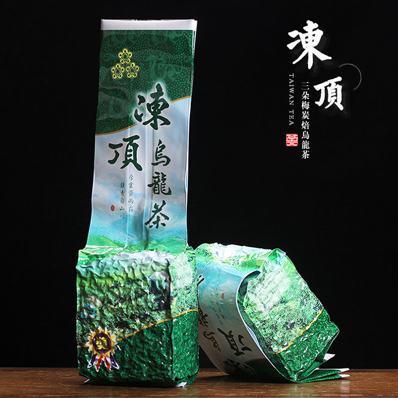 250g Dong Ding Oolong Tea   Traditional Charcoal Roasted Taiwan High Mountain