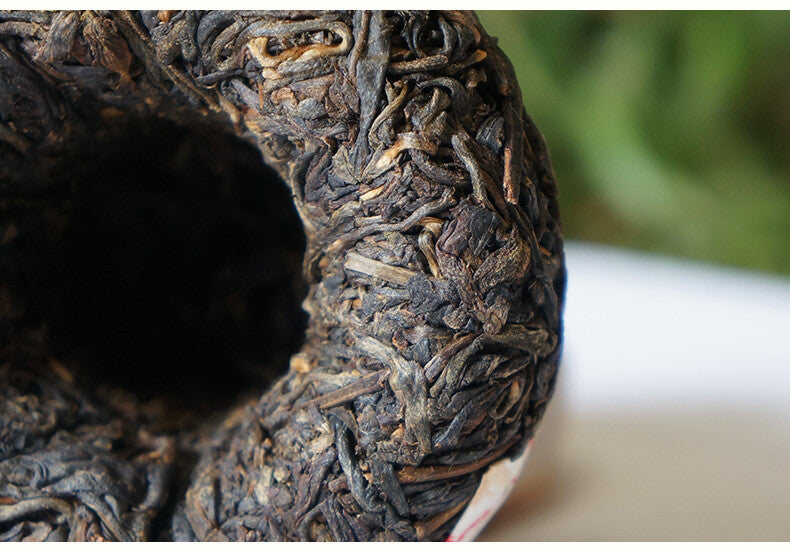 Xiaguan Tuocha Yiwu Zheng Shan Old Tree Puer Raw Tea 100g Yunnan Pu-erh Tea