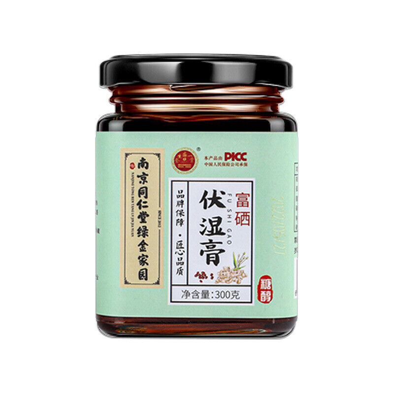 同仁堂伏湿膏糖醇富硒红豆薏仁茯苓膏300g TongRenTang Fu Wet paste Poria paste