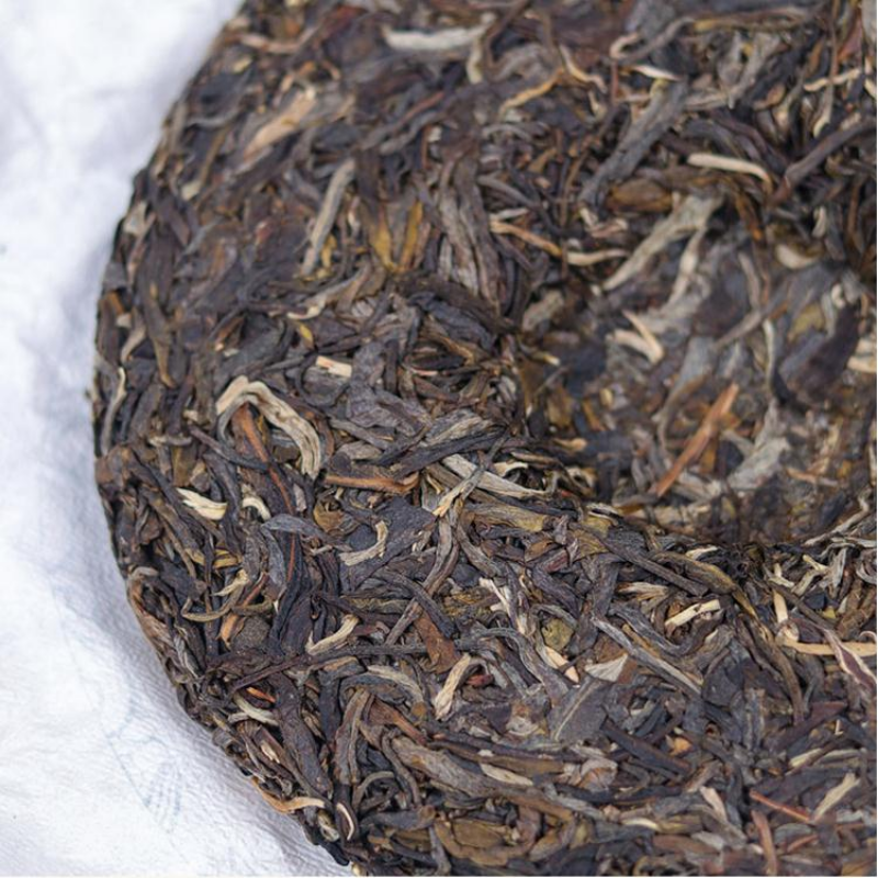 357g Yunnan Puerh Raw Tea Qizi Old Tree Pu-erh Cake Tea Premium Pu'er Green Tea