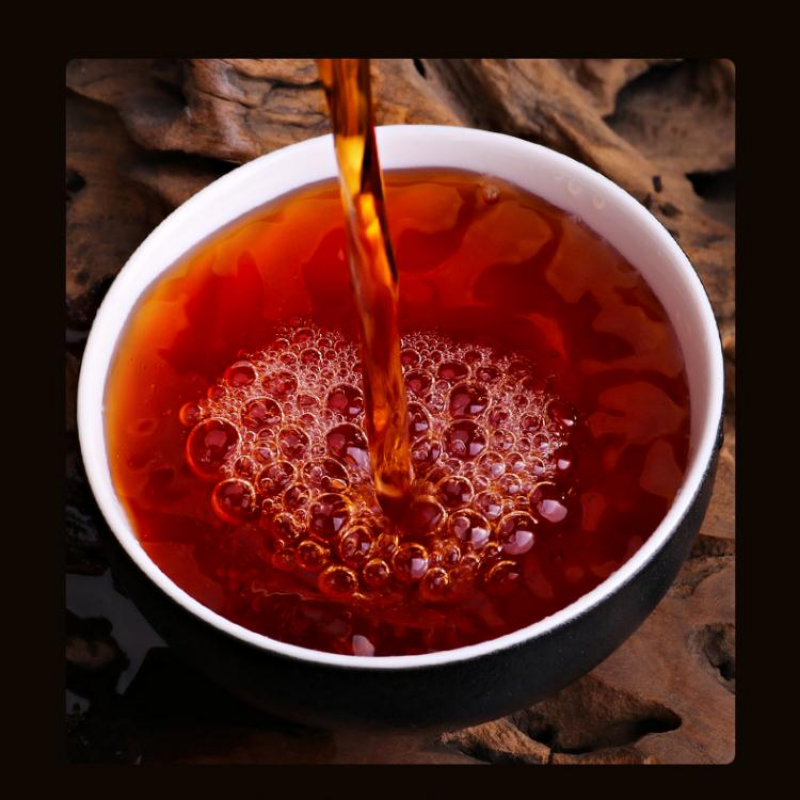 250g Year Puerh Ripe Tea Brick Yunnan Ancient Tree Pu-erh Cooked Brick Tea