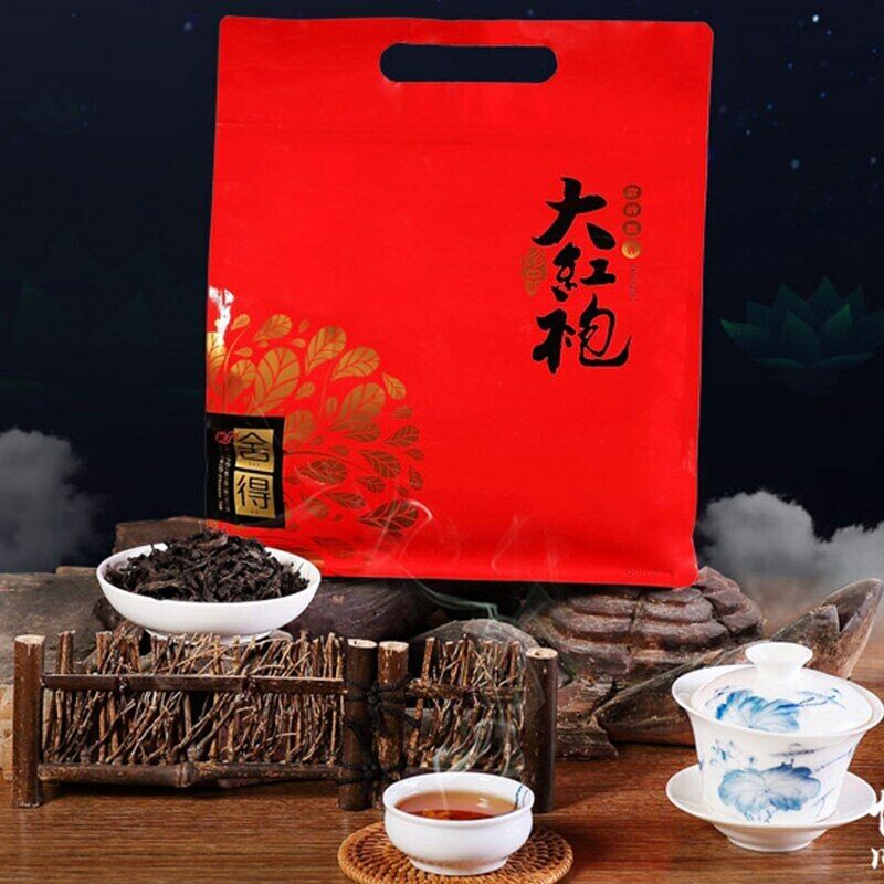 HelloYoung /Fujian Oolong Big Red Robe Wuyi Mountain Tea Rougui Rock Teas 500g