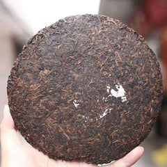 357g Yunnan Cooked Pu-erh Tea Bulang Palace Pu'er Ripe Tea Cake Pu-erh Tea